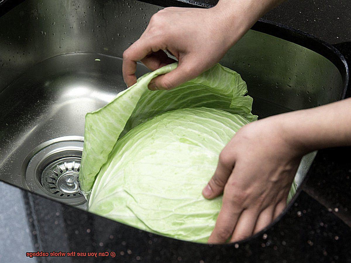 Can you use the whole cabbage-6