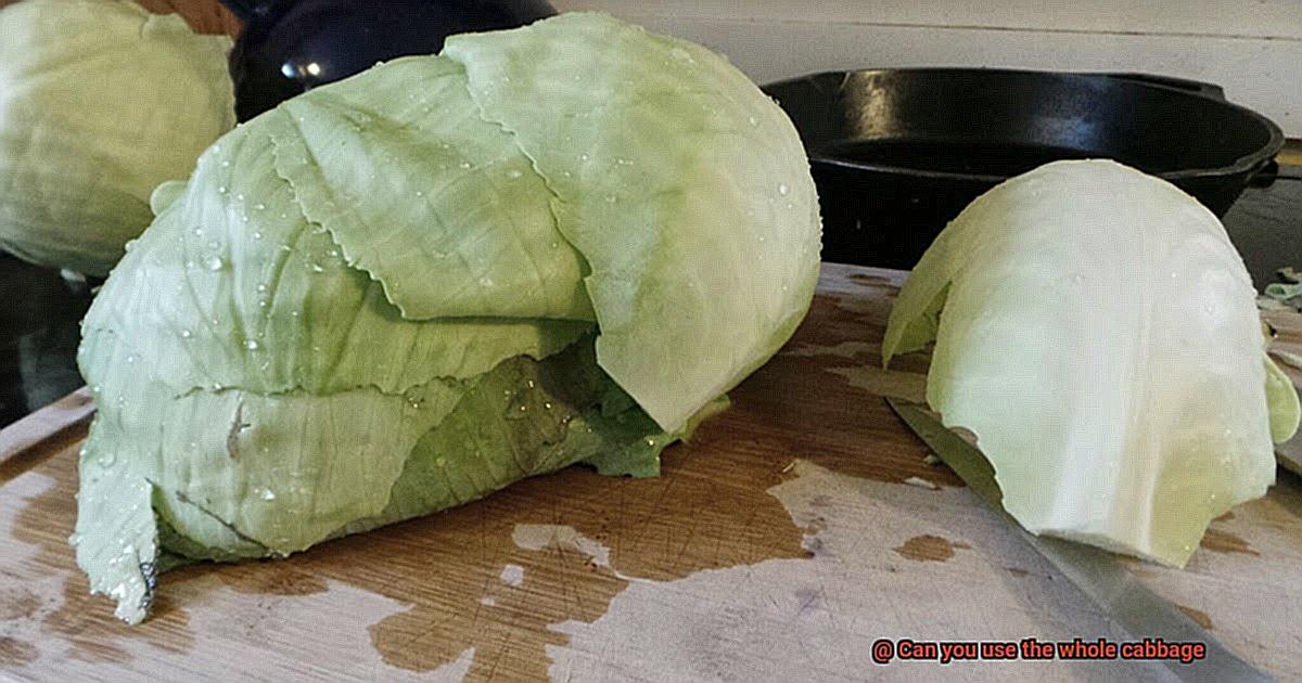 Can you use the whole cabbage-7