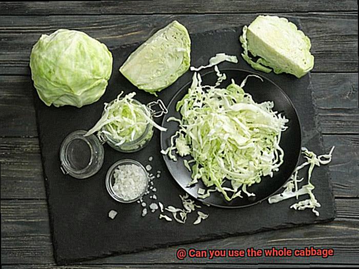 Can you use the whole cabbage-4