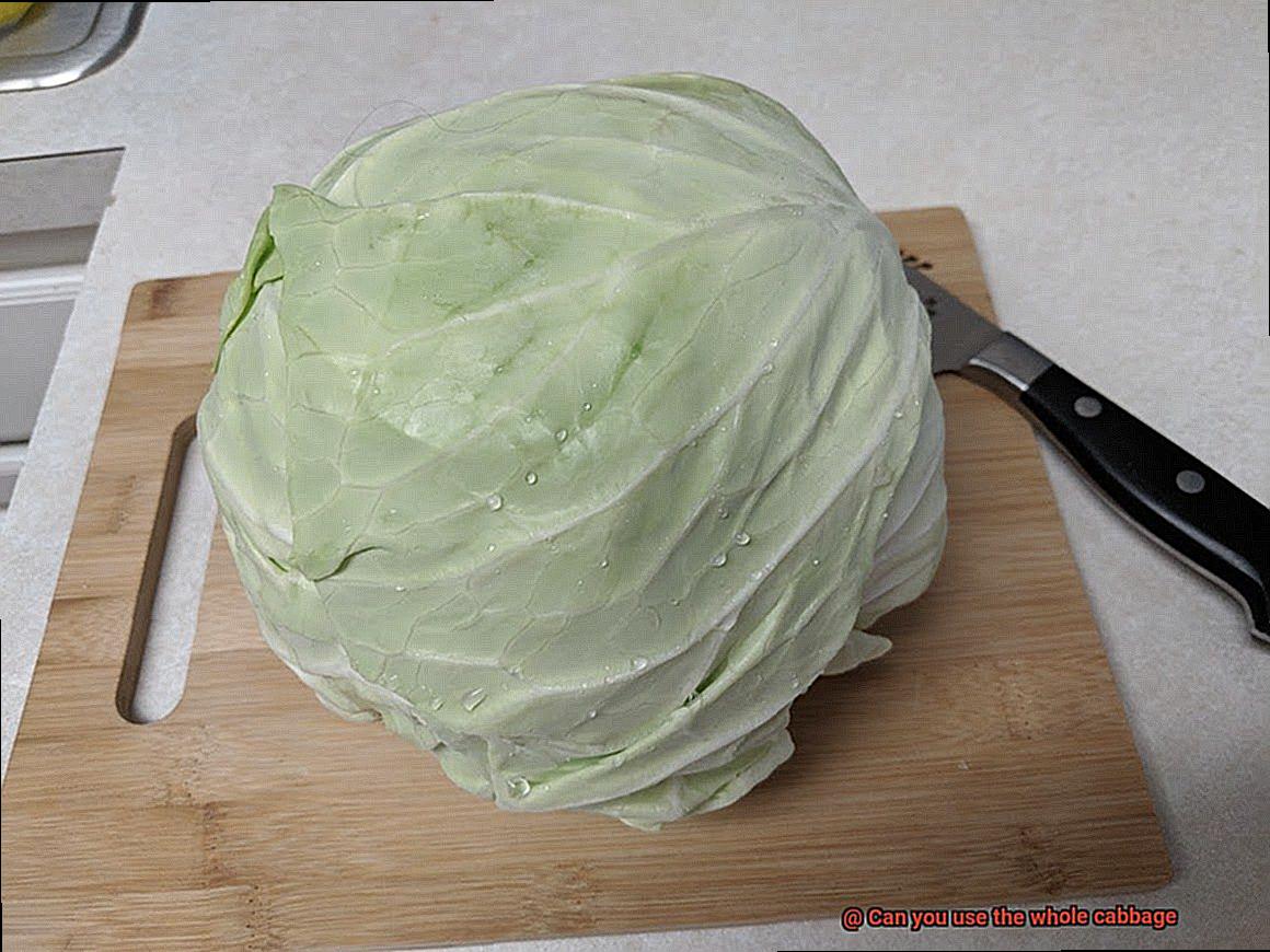 Can you use the whole cabbage-5