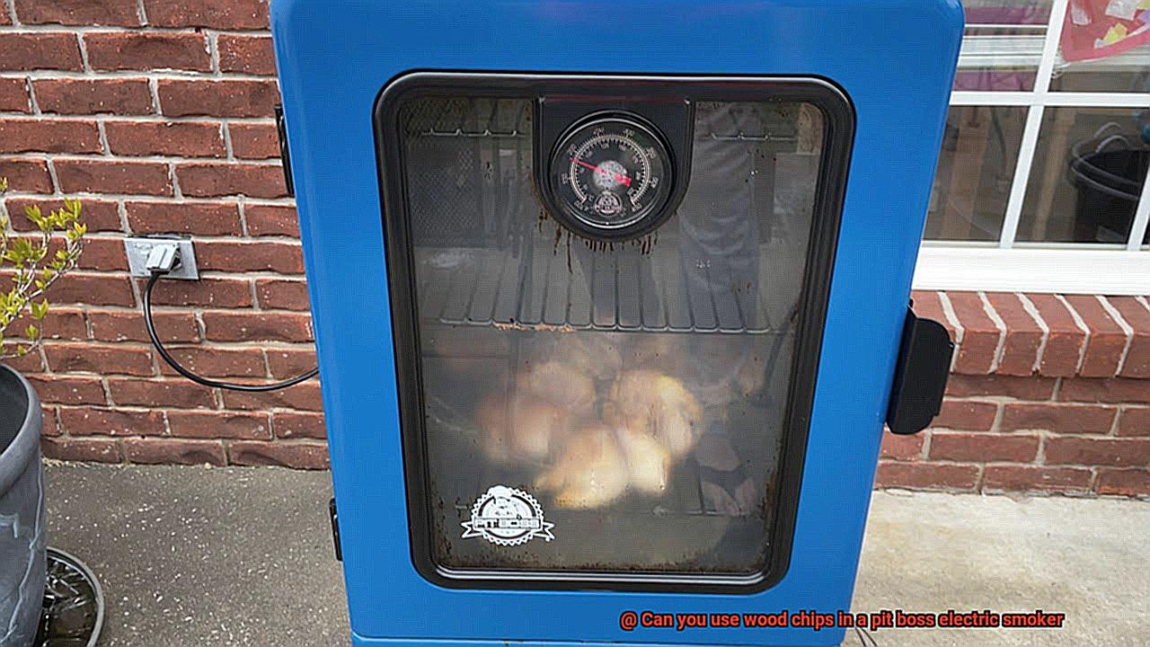 Can you use wood chips in a pit boss electric smoker-2