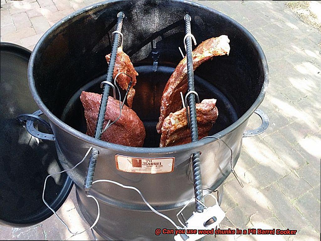 Can you use wood chunks in a Pit Barrel Cooker-6