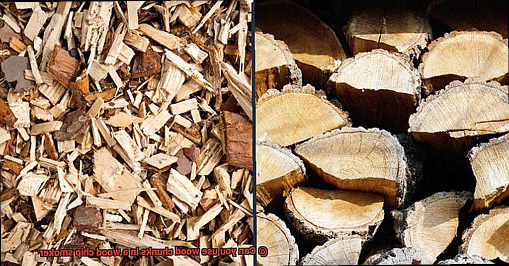 Can you use wood chunks in a wood chip smoker-5