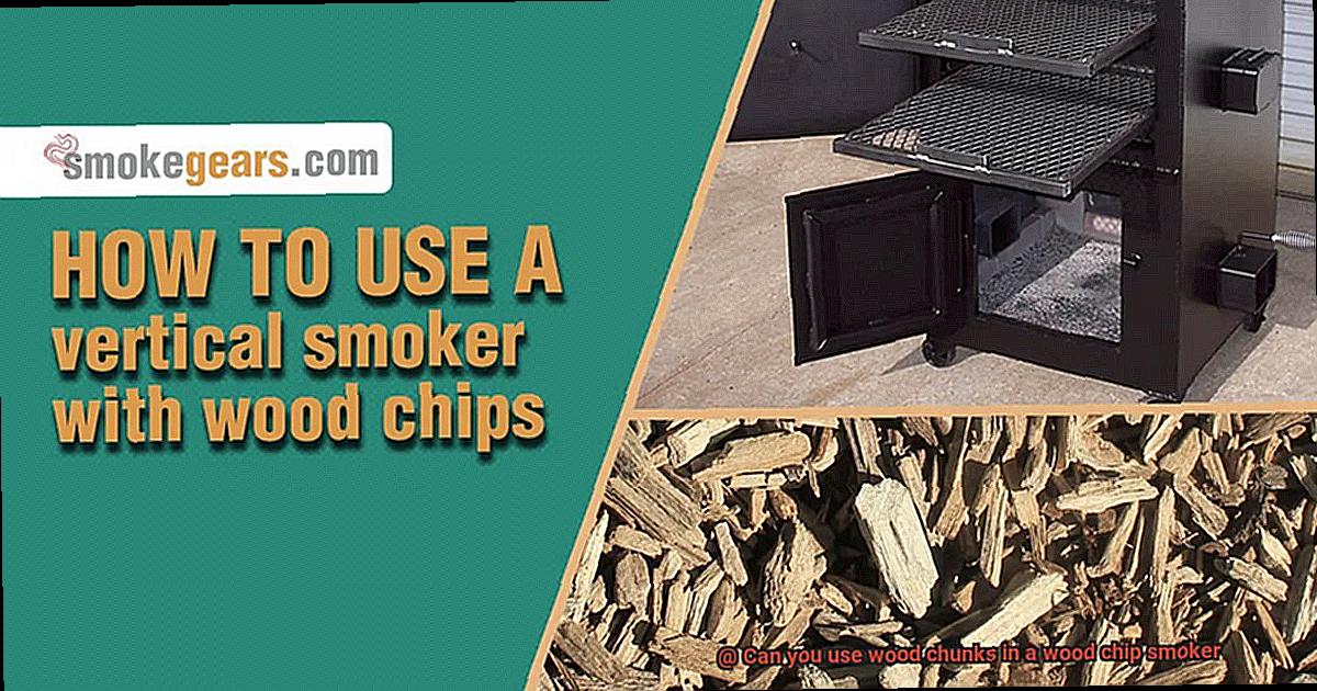 Can you use wood chunks in a wood chip smoker-8