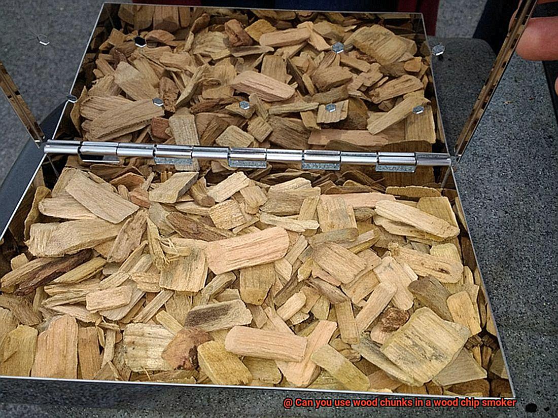 Can you use wood chunks in a wood chip smoker-7