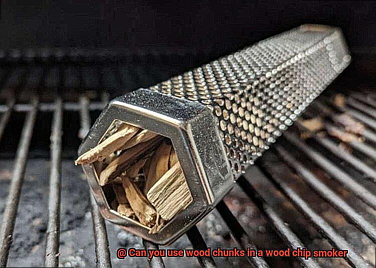 Can you use wood chunks in a wood chip smoker-6