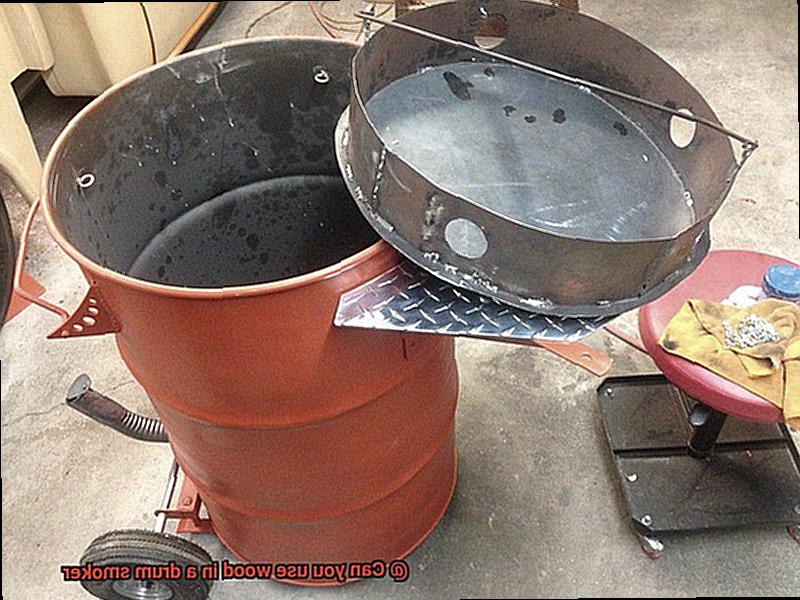 Can you use wood in a drum smoker-6