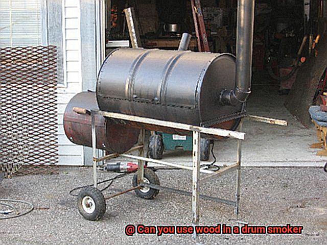 Can you use wood in a drum smoker-11