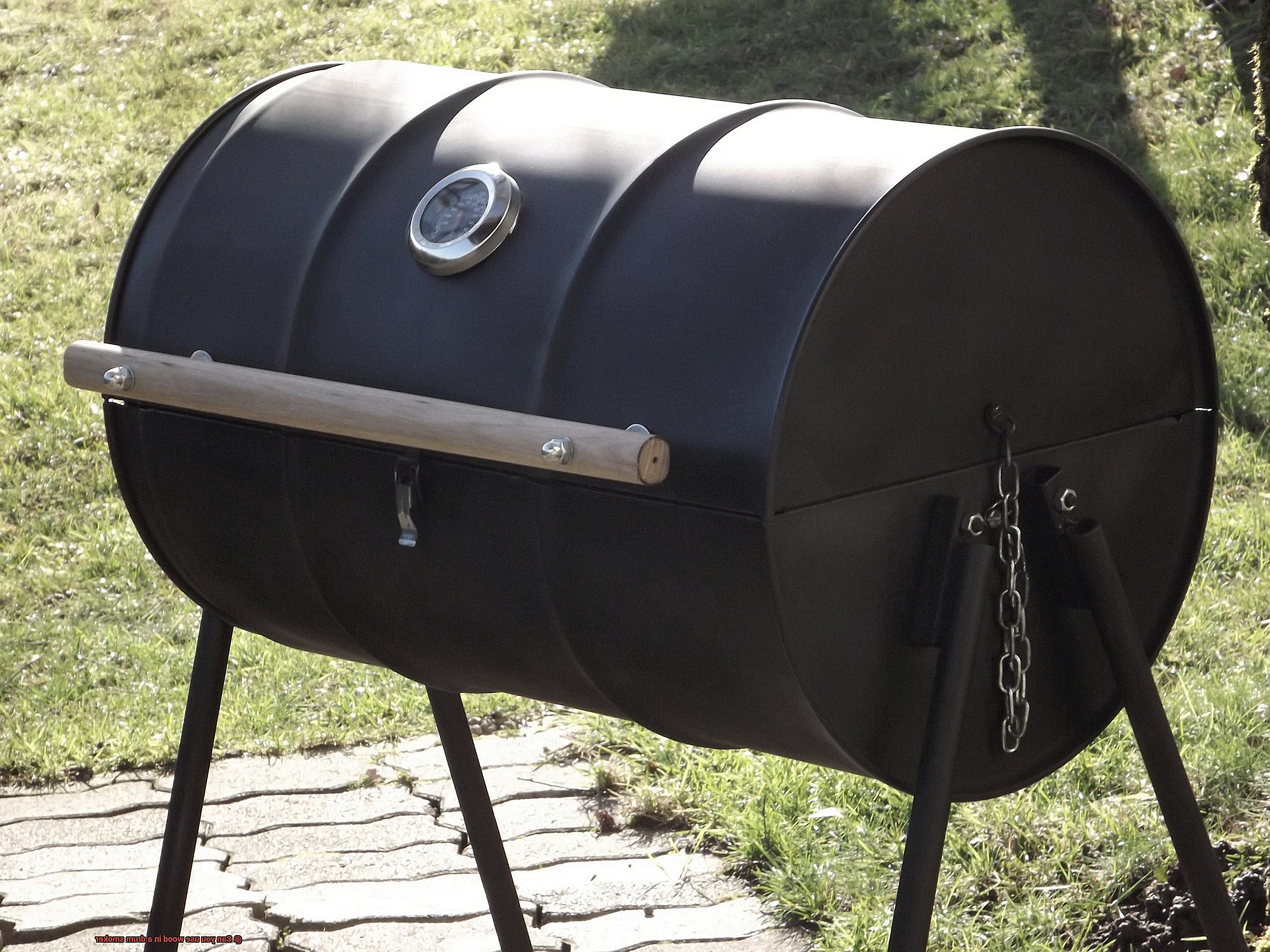Can you use wood in a drum smoker-10