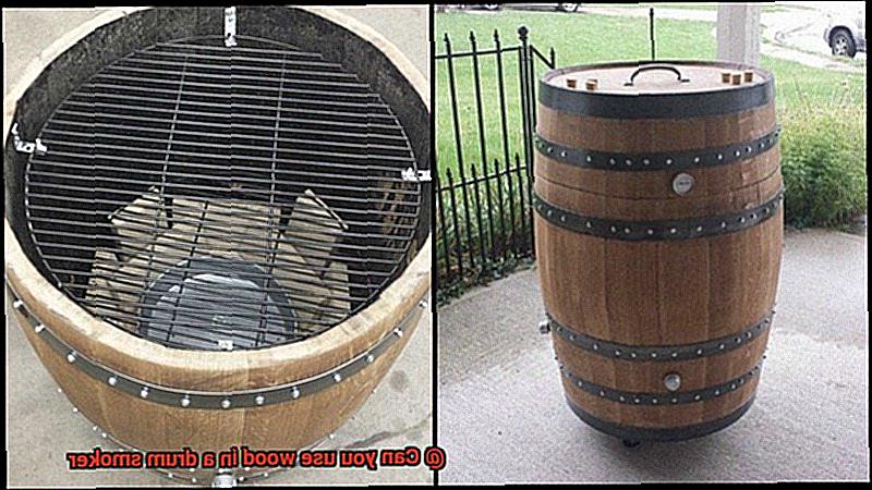 Can you use wood in a drum smoker-3