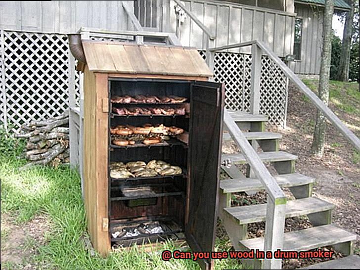 Can you use wood in a drum smoker-4