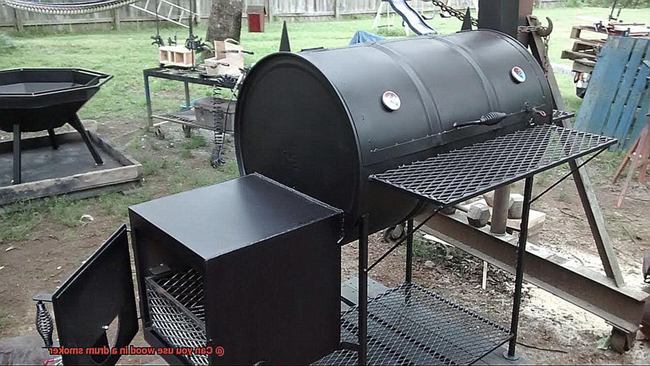 Can you use wood in a drum smoker-7