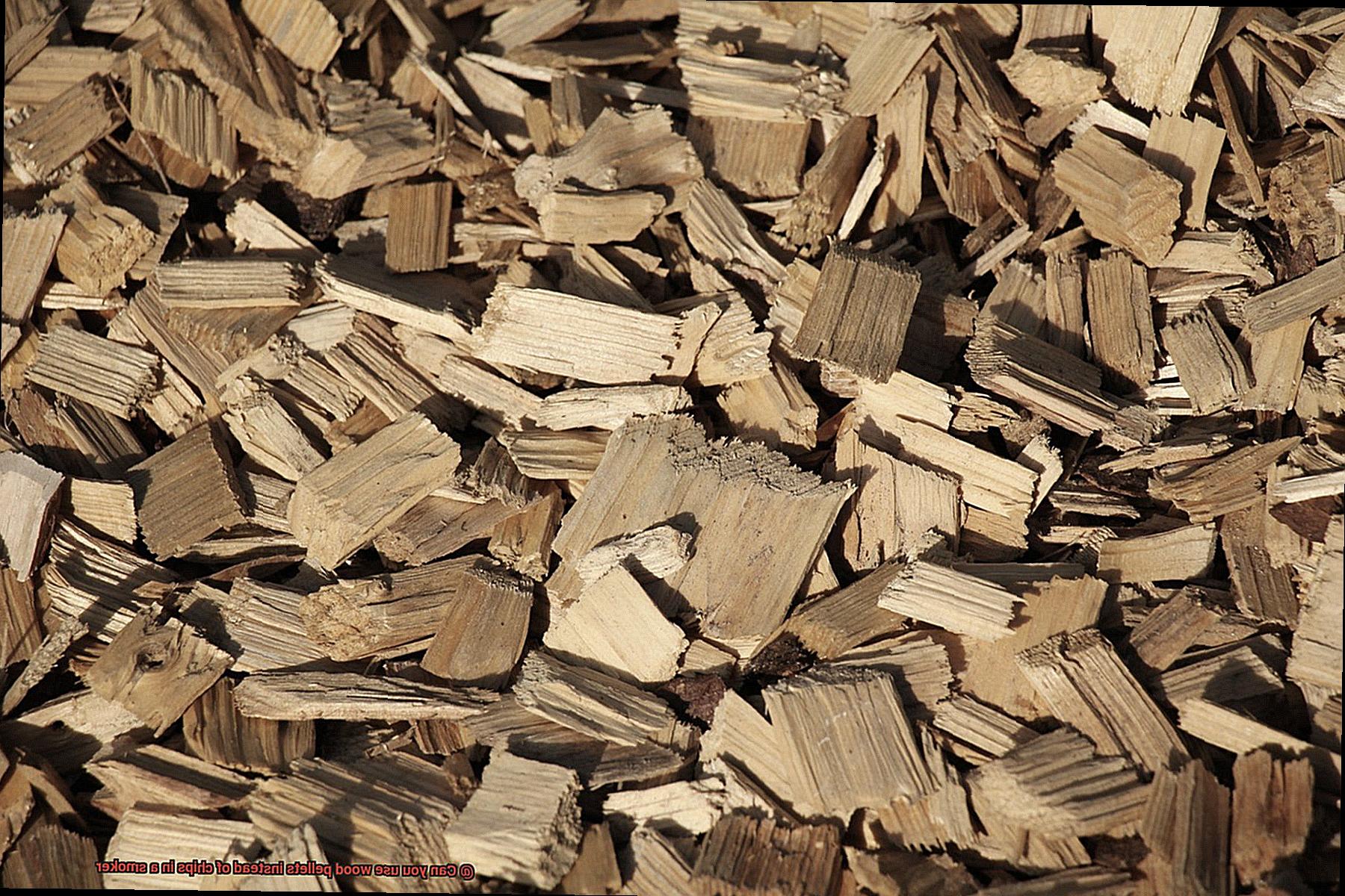 Can you use wood pellets instead of chips in a smoker-4