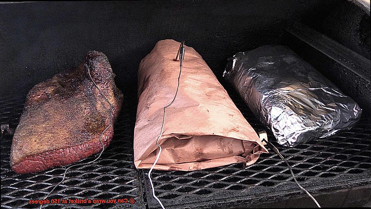 Can you wrap a brisket at 150 degrees? Pastime Bar And Grill