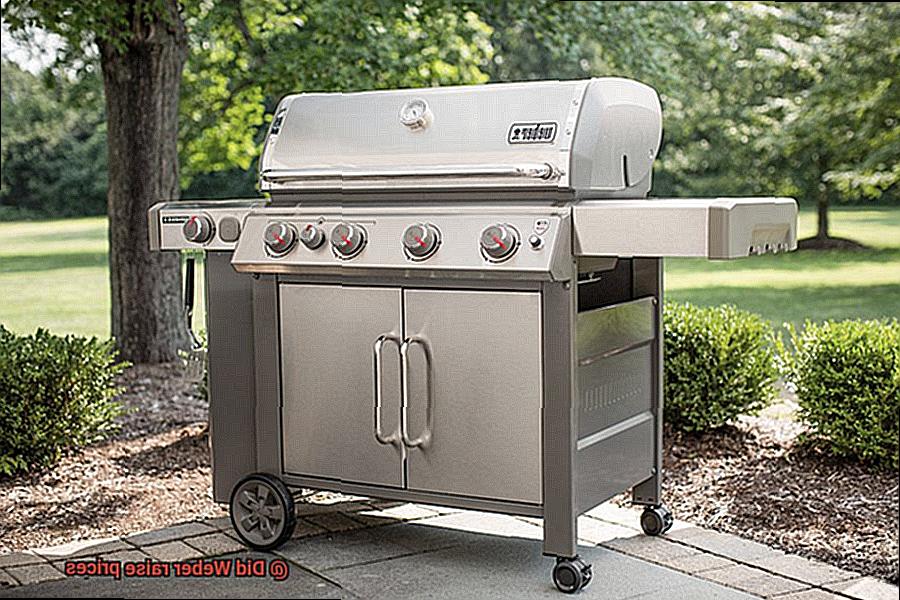 Did Weber raise prices-4