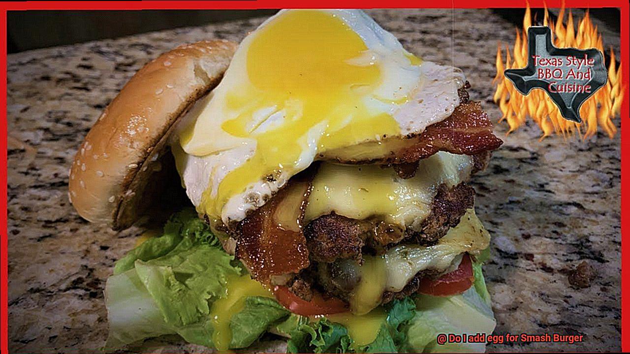 Do I add egg for Smash Burger-8