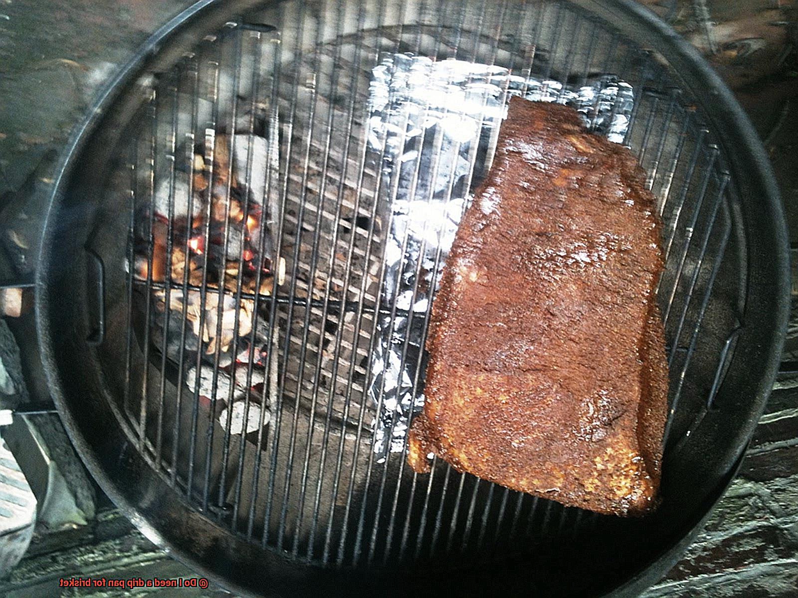 Do I need a drip pan for brisket? Pastime Bar And Grill