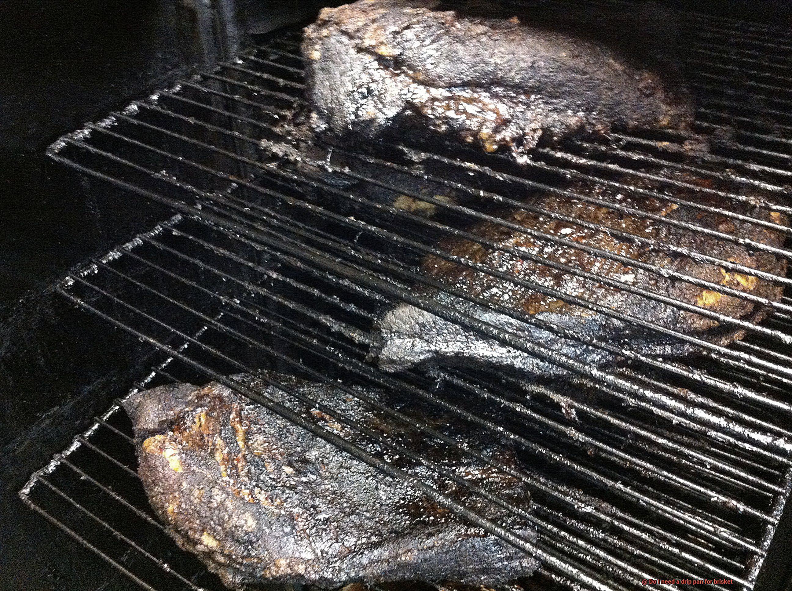 Do I need a drip pan for brisket-5