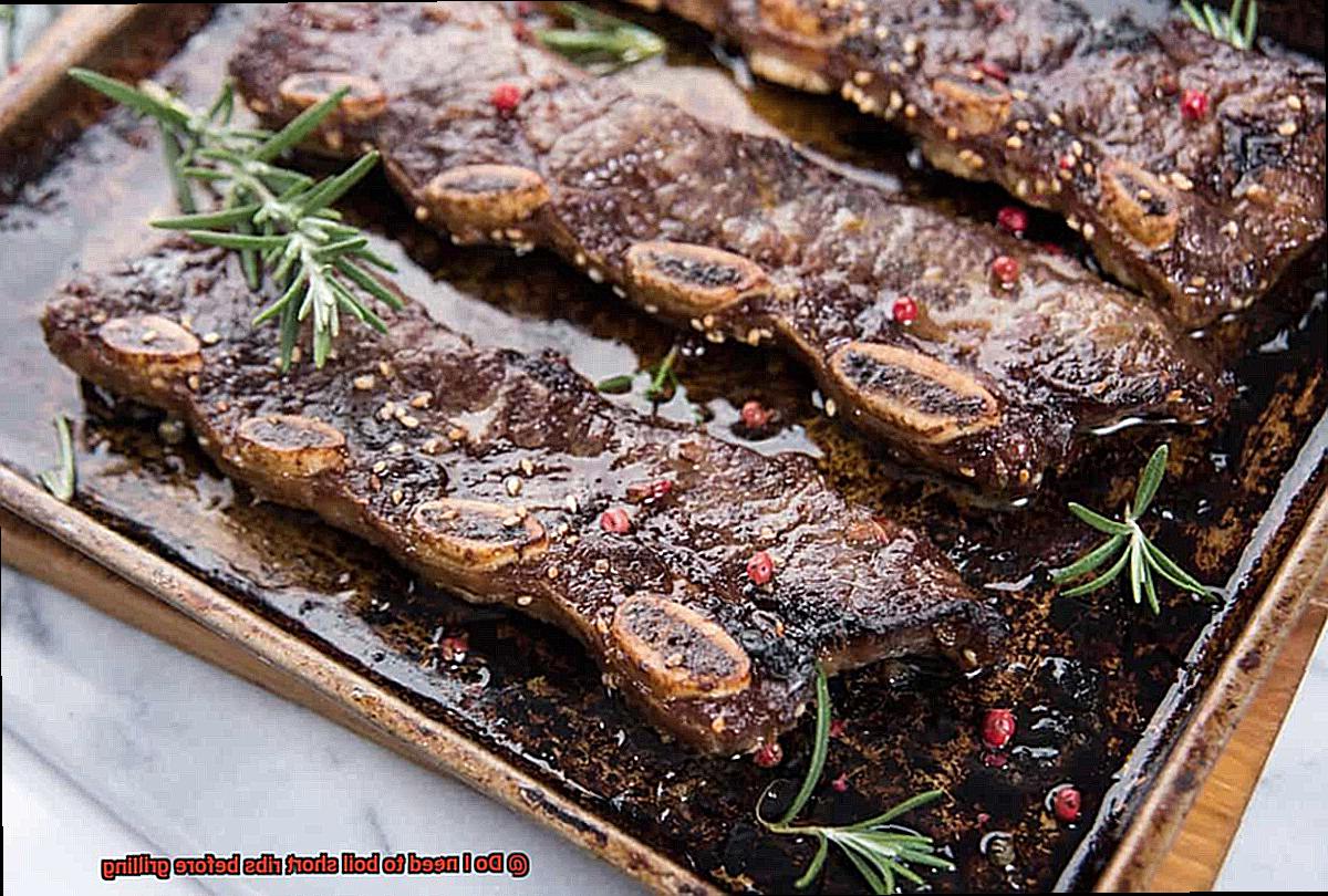 Do I need to boil short ribs before grilling-13