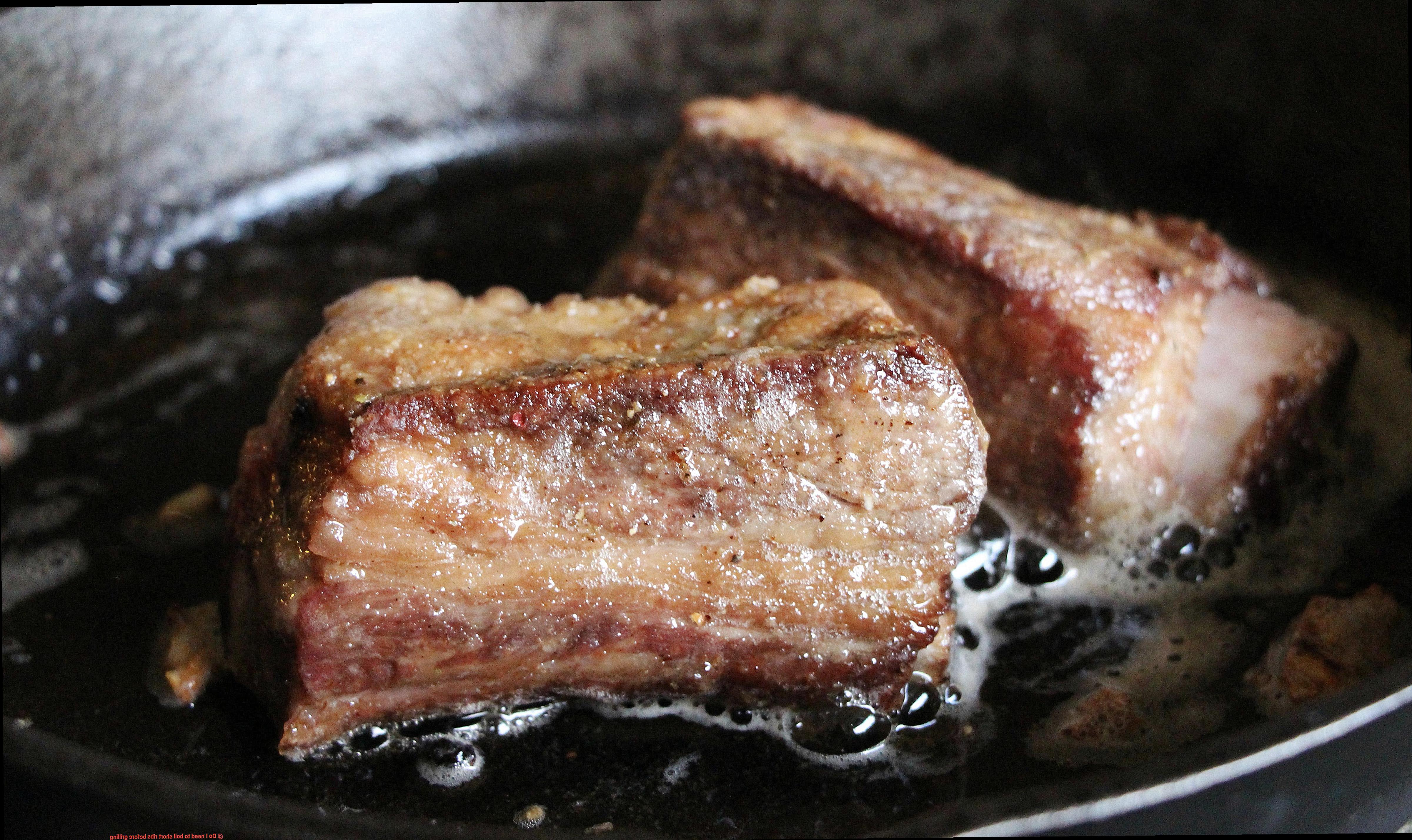 Do I need to boil short ribs before grilling-12