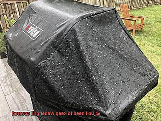 Do I need to keep Weber grill covered-8