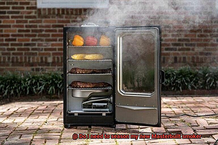 Do I need to season my new Masterbuilt smoker-3