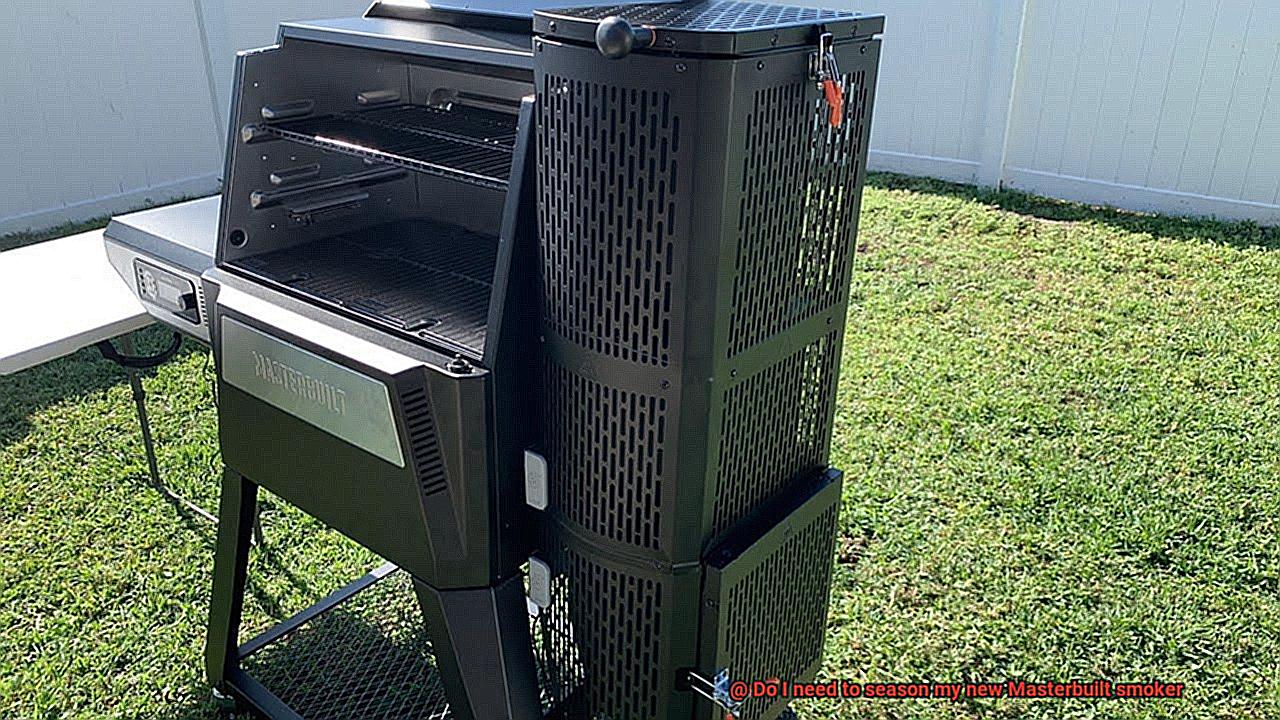 Do I need to season my new Masterbuilt smoker-4