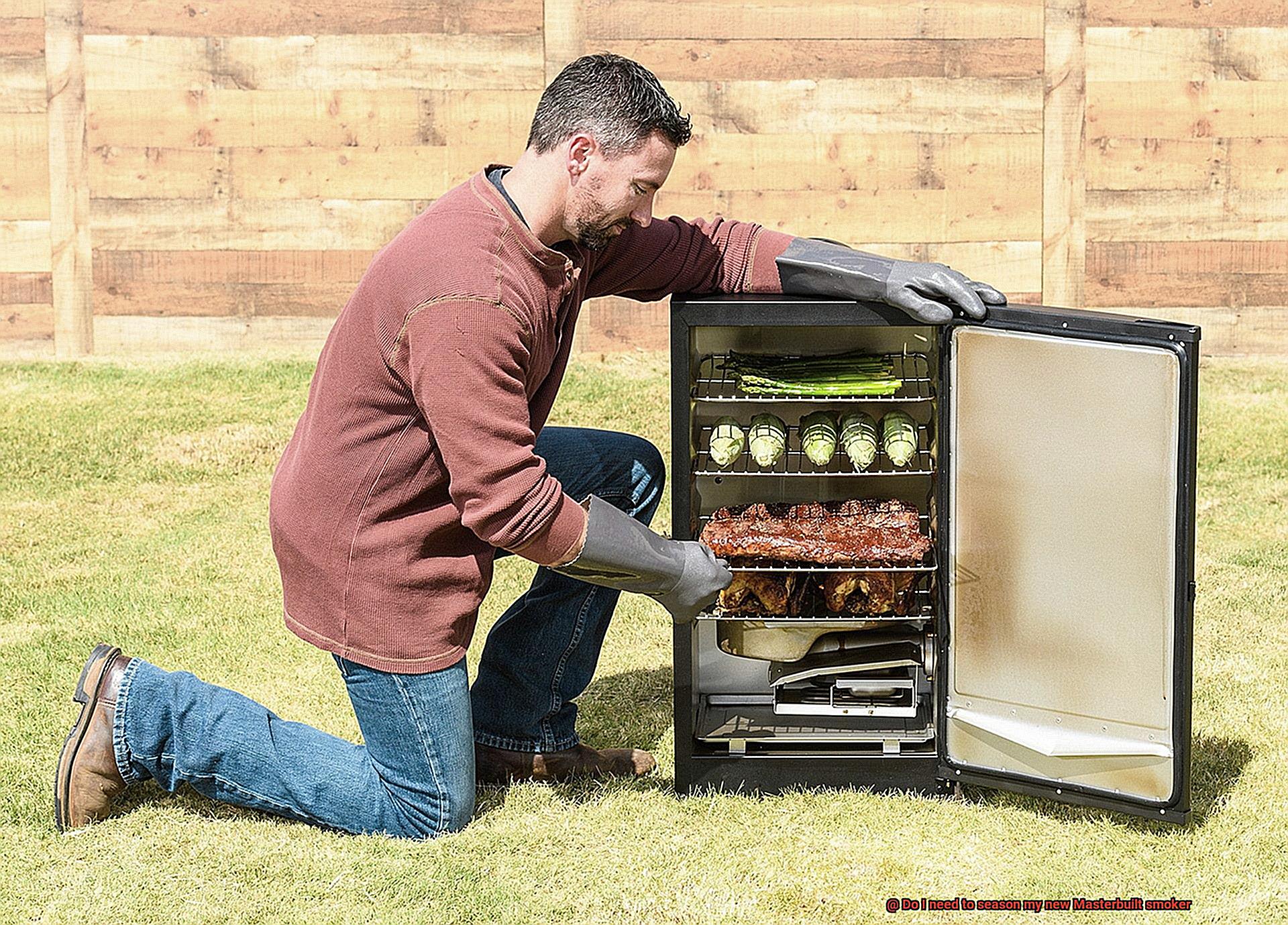 Do I need to season my new Masterbuilt smoker-8