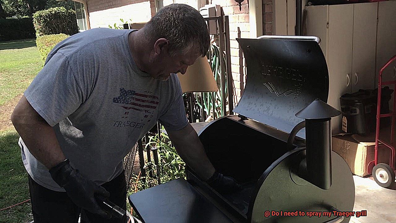 Do I need to spray my Traeger grill-5
