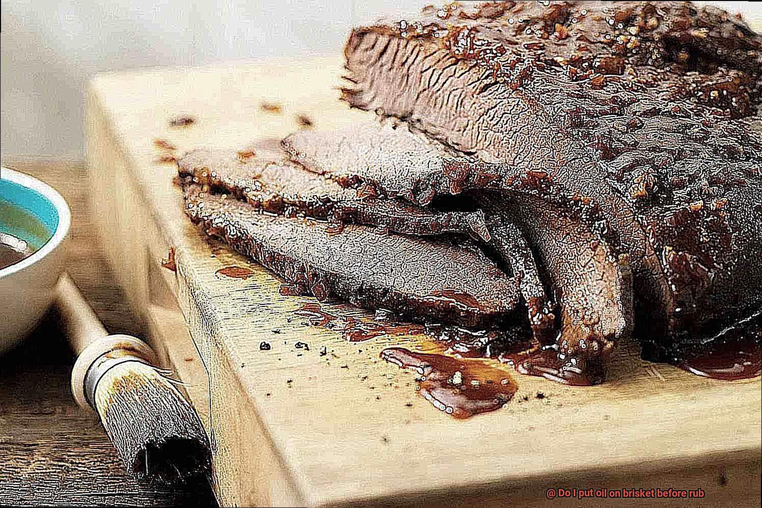 Do I put oil on brisket before rub-4