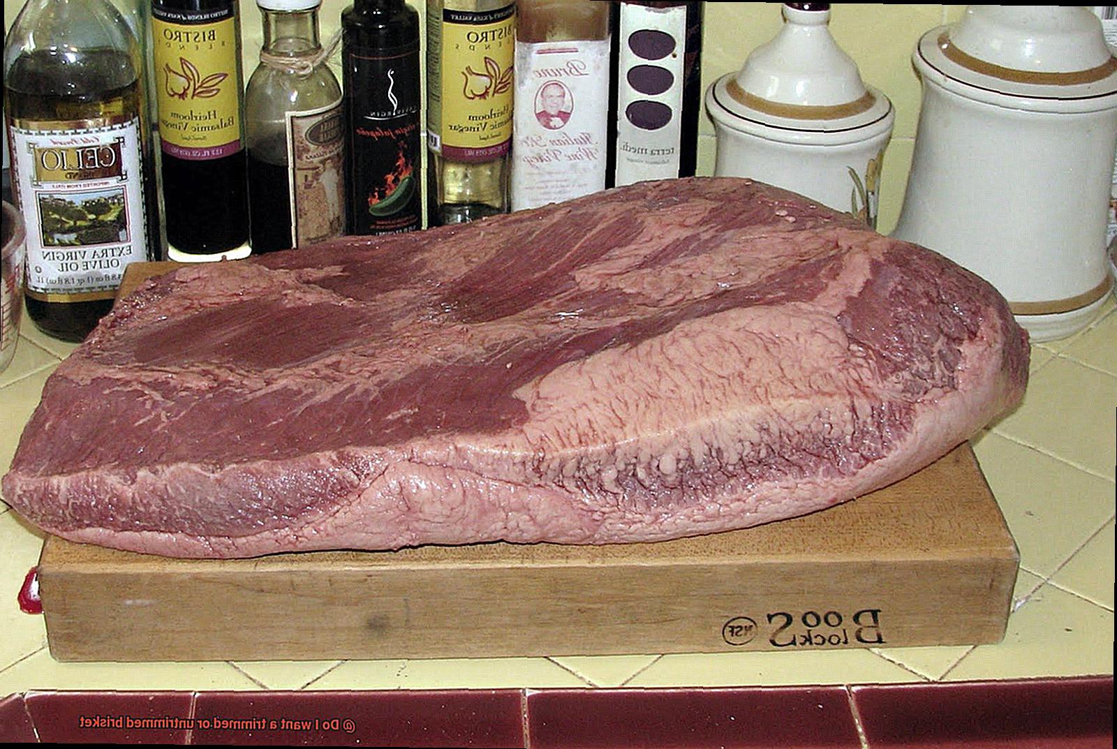 Do I want a trimmed or untrimmed brisket-5