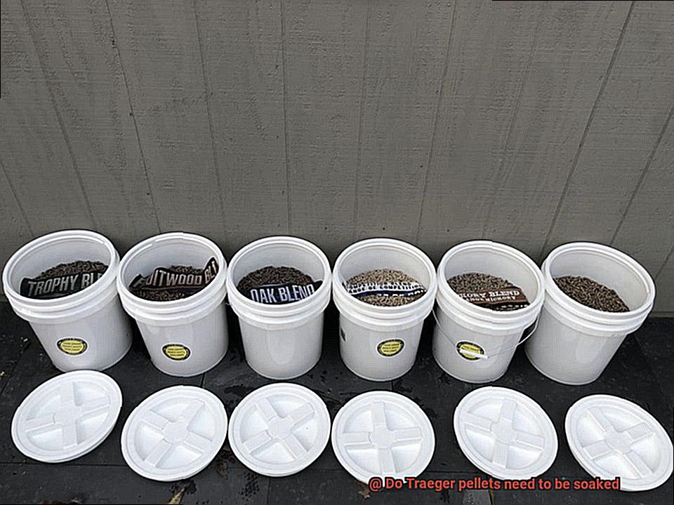 Do Traeger pellets need to be soaked -5