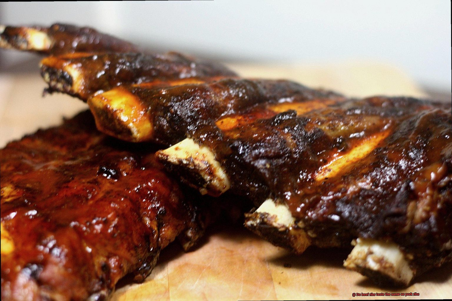 Do beef ribs taste the same as pork ribs? Pastime Bar And Grill
