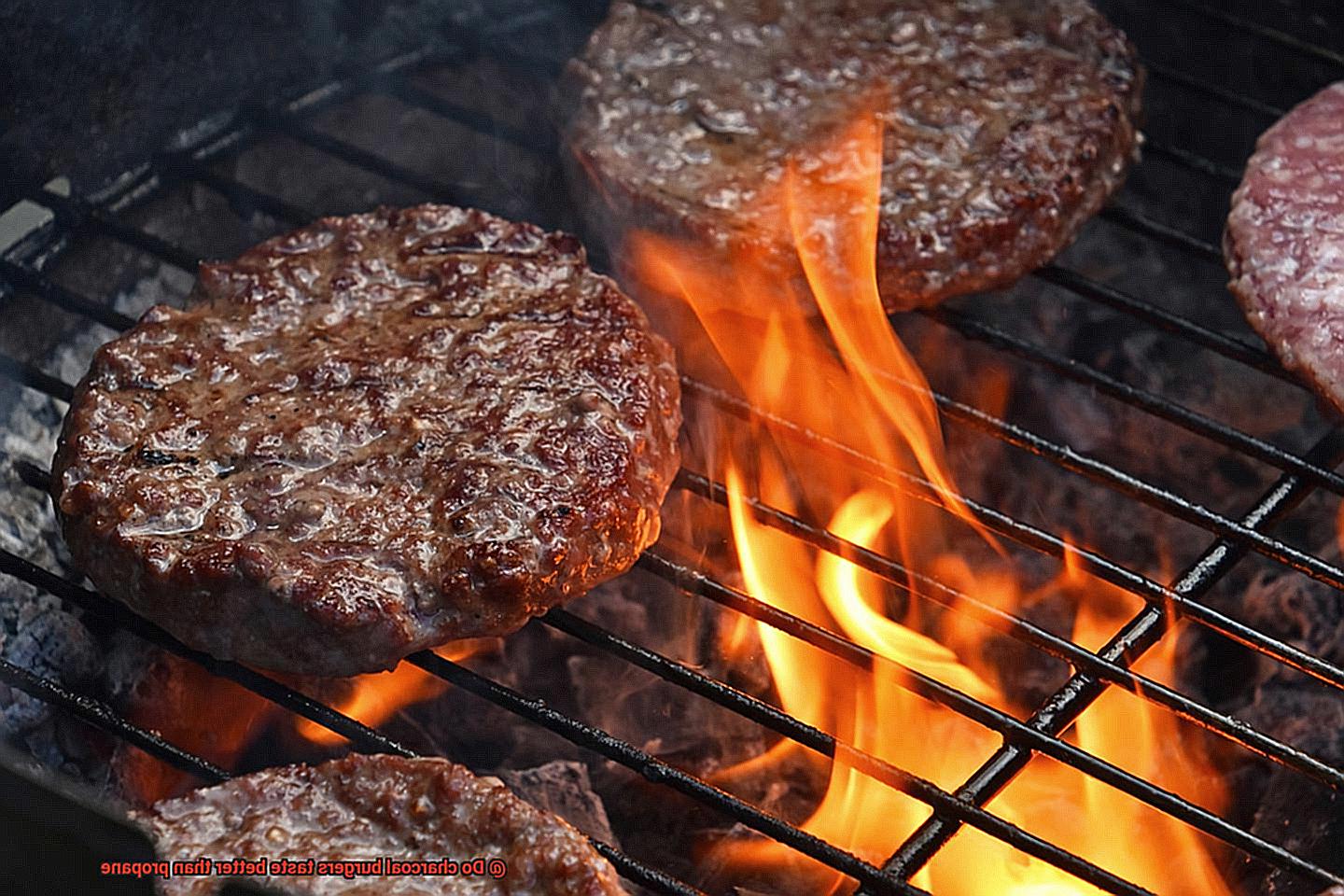 Do charcoal burgers taste better than propane? Pastime Bar And Grill
