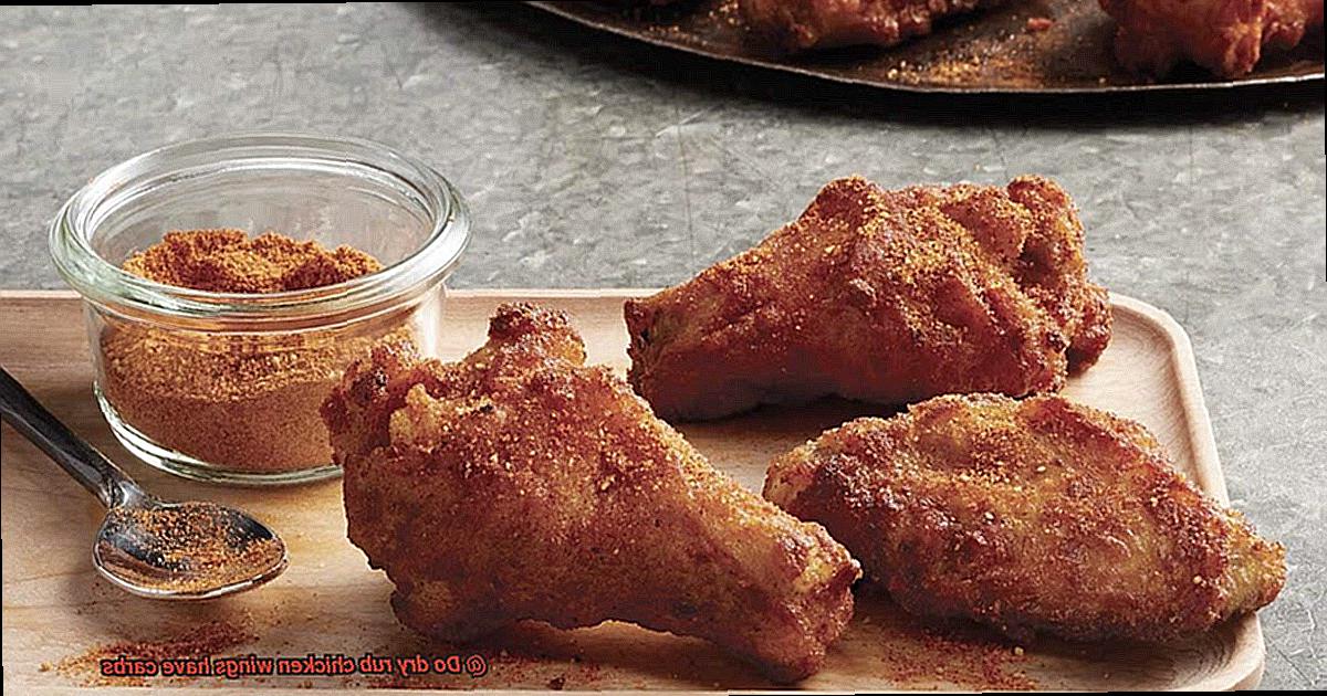 Do dry rub chicken wings have carbs-2