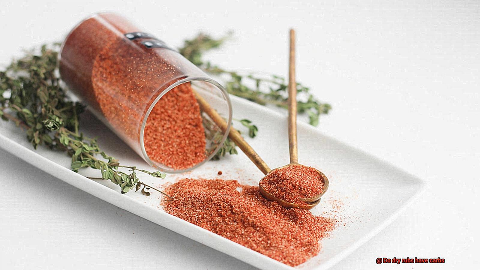 Do dry rubs have carbs-7