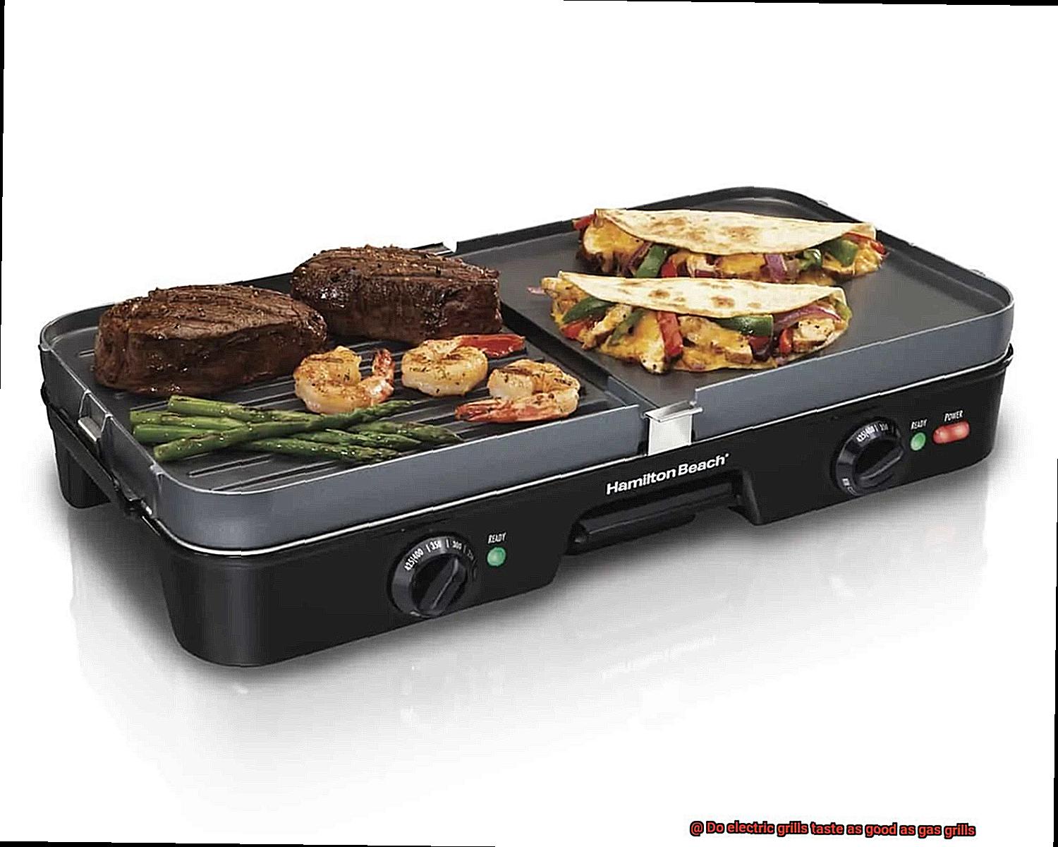 Do electric grills taste as good as gas grills-5