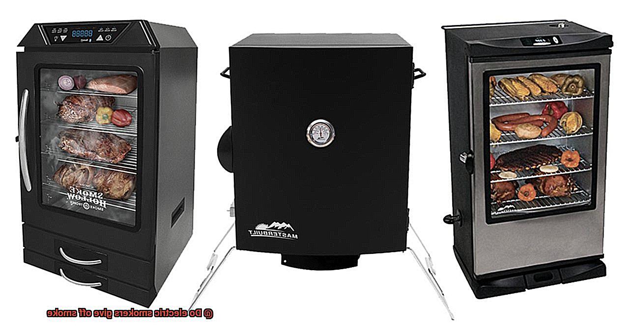 Do electric smokers give off smoke-4