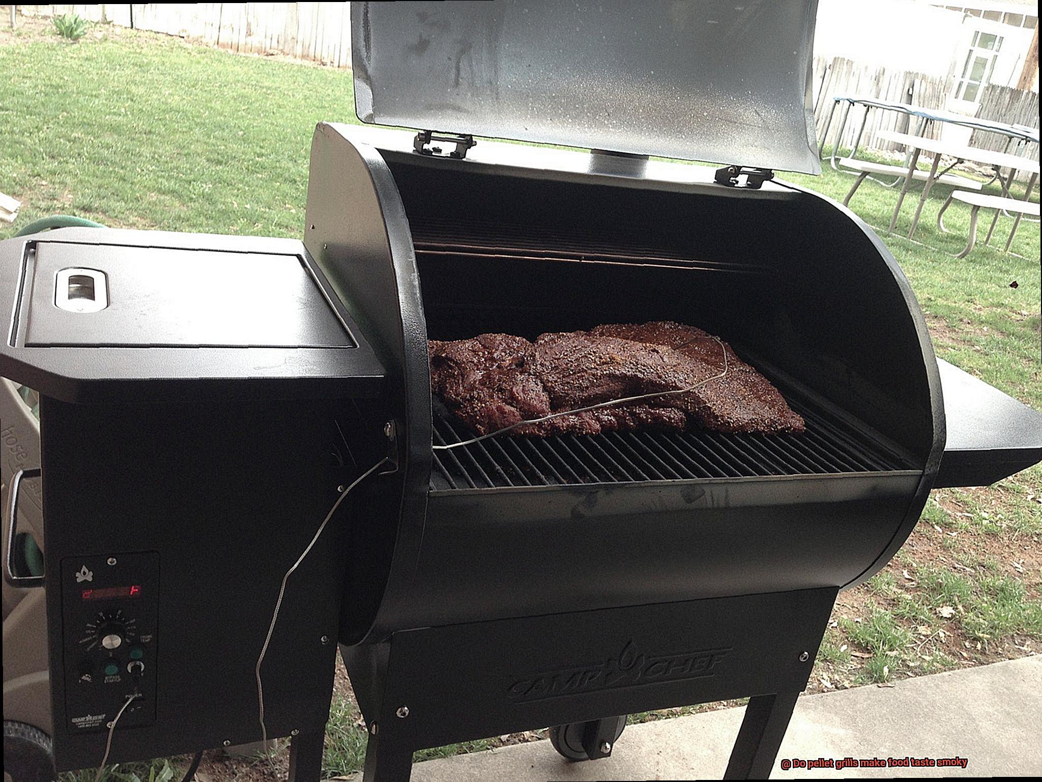 Do pellet grills make food taste smoky-4