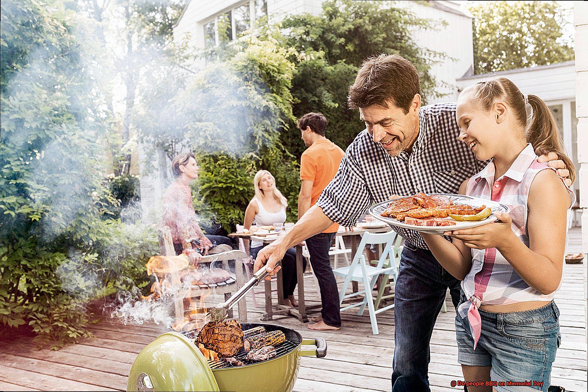Do people BBQ on Memorial Day-2