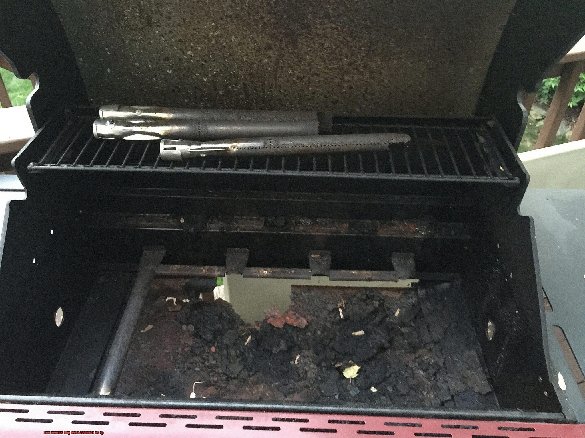 Do stainless steel grill burners rust? Pastime Bar And Grill