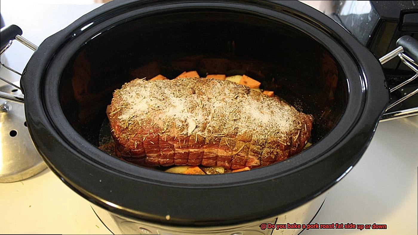 Do you bake a pork roast fat side up or down-3