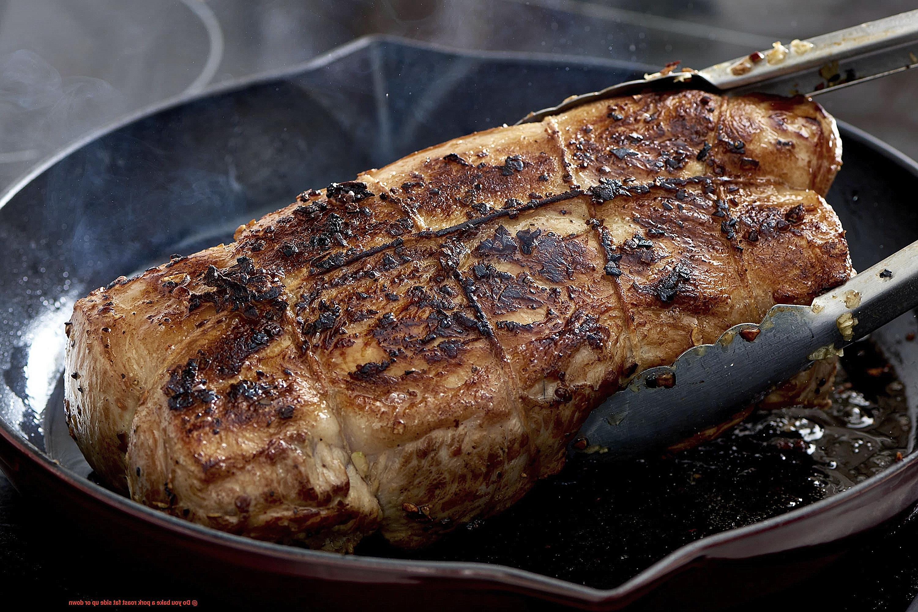 Do you bake a pork roast fat side up or down-2