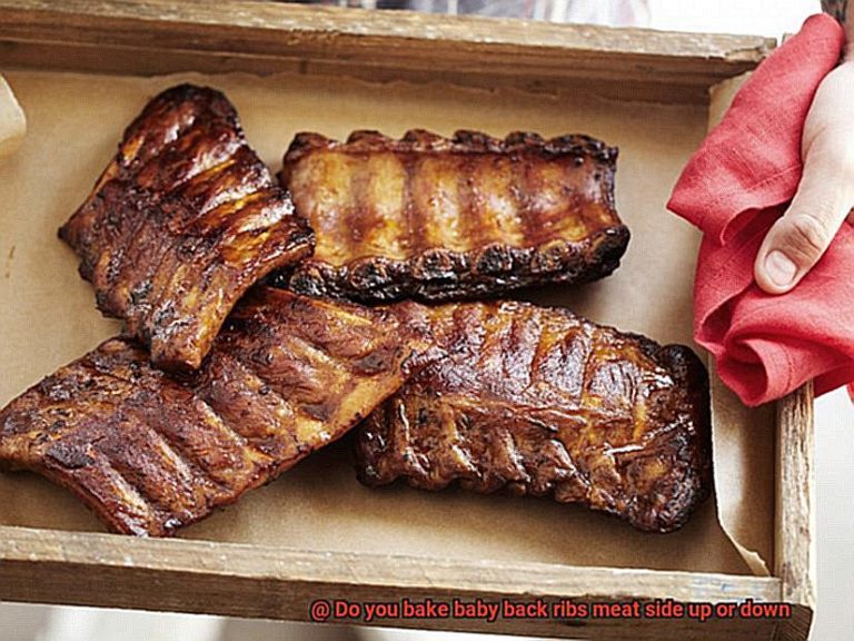 Do you bake baby back ribs meat side up or down? Pastime Bar And Grill