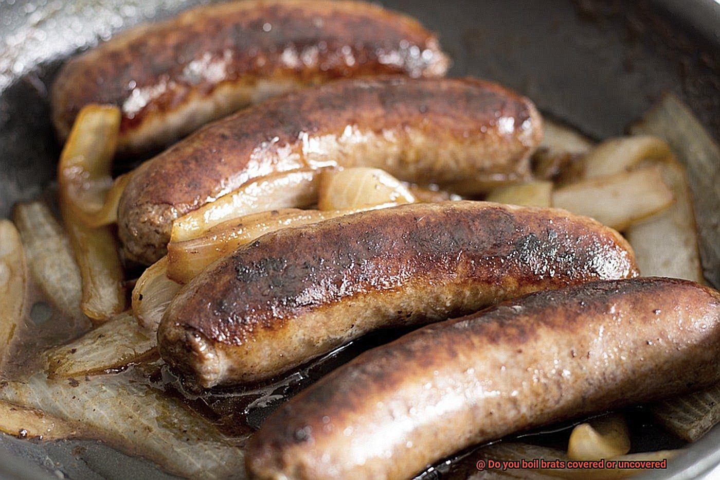 Do you boil brats covered or uncovered-2