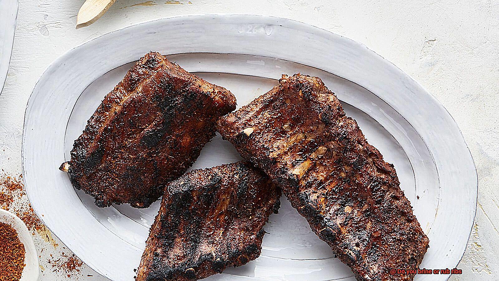 Do you brine or rub ribs-2