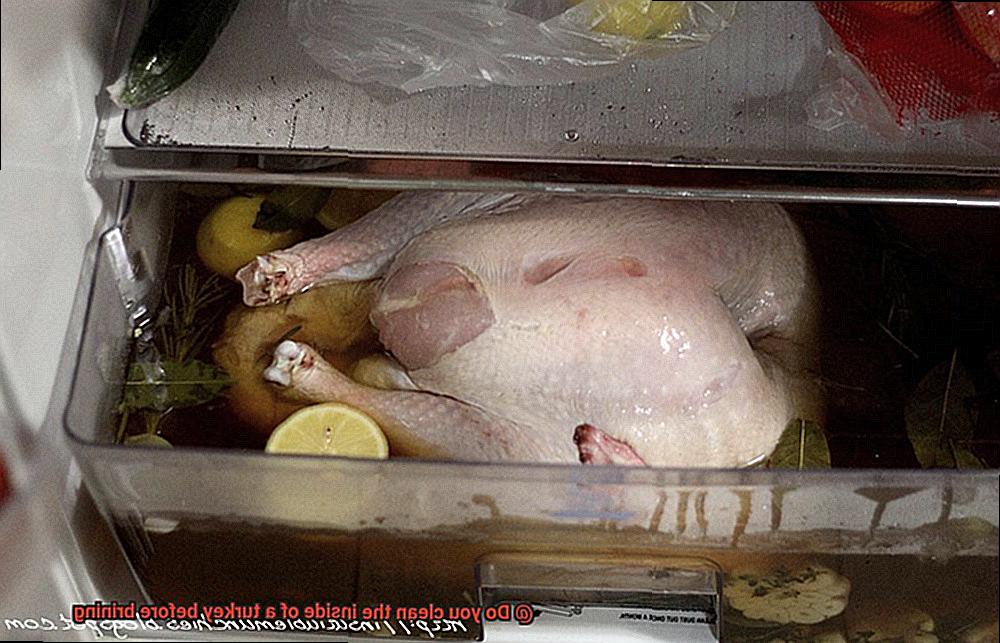 Do you clean the inside of a turkey before brining-2