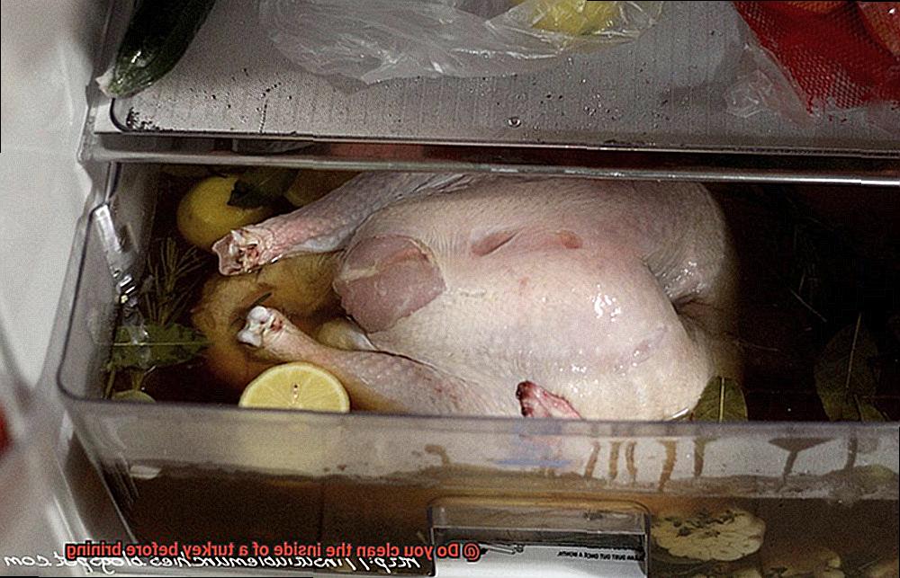 Do you clean the inside of a turkey before brining-2