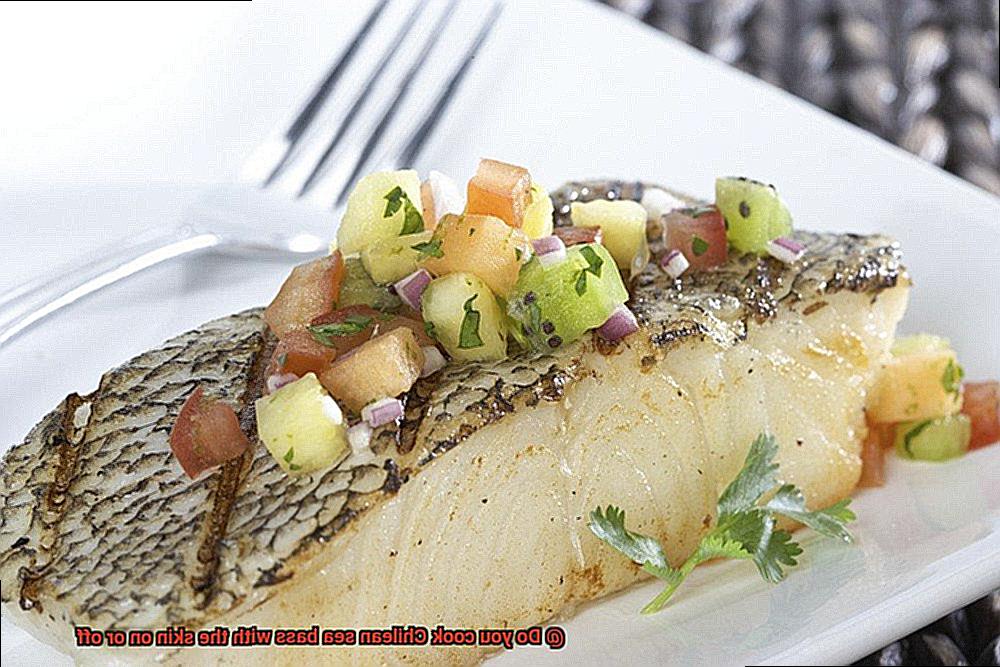 Do you cook Chilean sea bass with the skin on or off-2