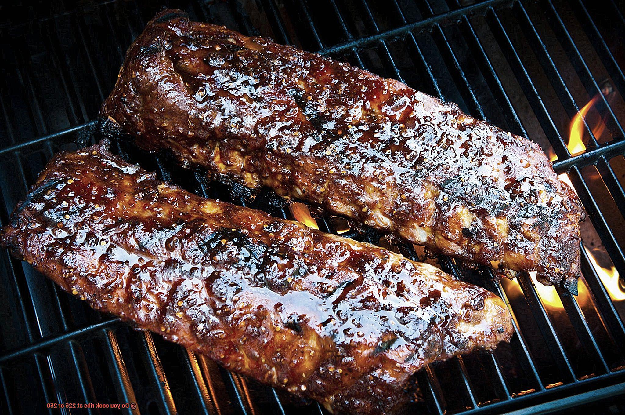 Do you cook ribs at 225 or 250-4